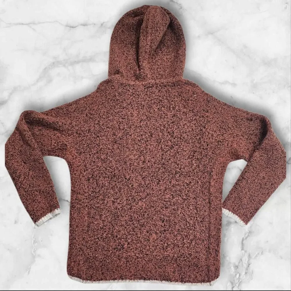 Prana XS Shine On Hoodie Brown Chai
